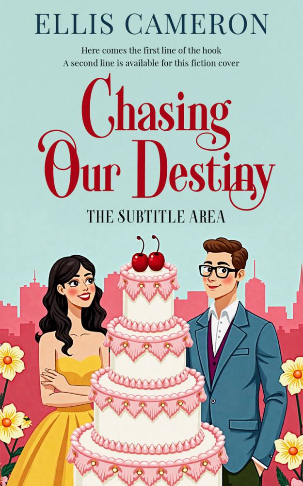 Front view of Tasman #16616 - Premade Romance Book Cover