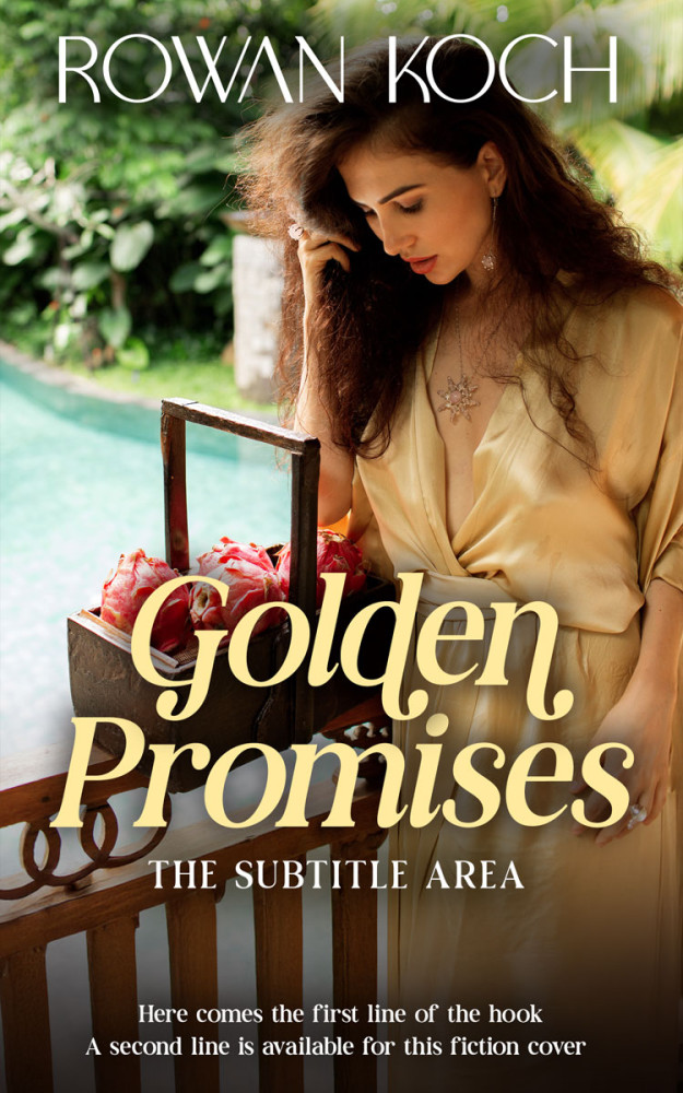 Front view of Lisbon Brown #16634 - Premade Romance Book Cover