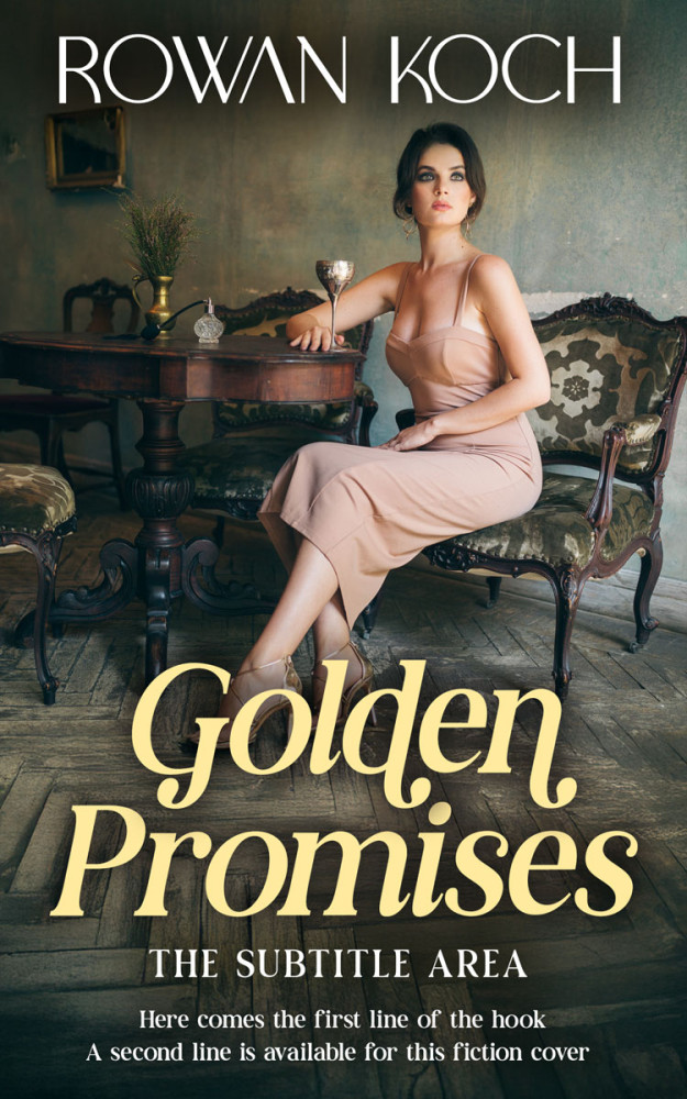 Front view of Heavy Metal #16636 - Premade Romance Book Cover