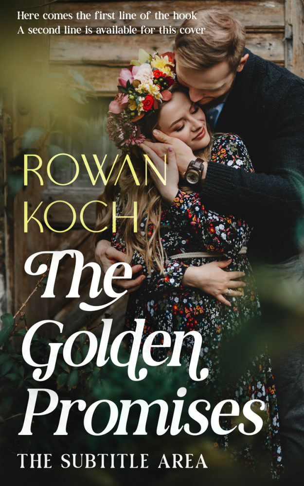 Front view of Log Cabin #16650 - Premade Romance Book Cover