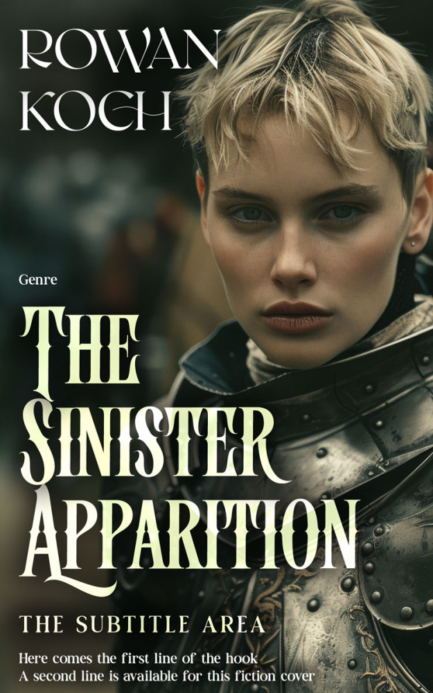 Front view of Heavy Metal #16652 - Premade Teen & Young Adult Book Cover | BookCoverZone