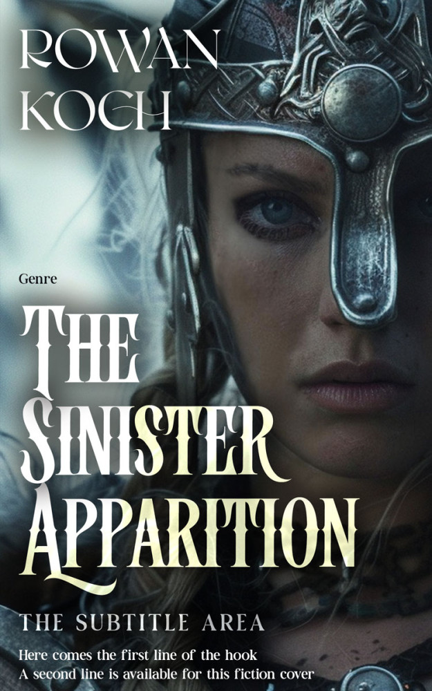 Front view of Outer Space #16653 - Premade Fantasy Book Cover