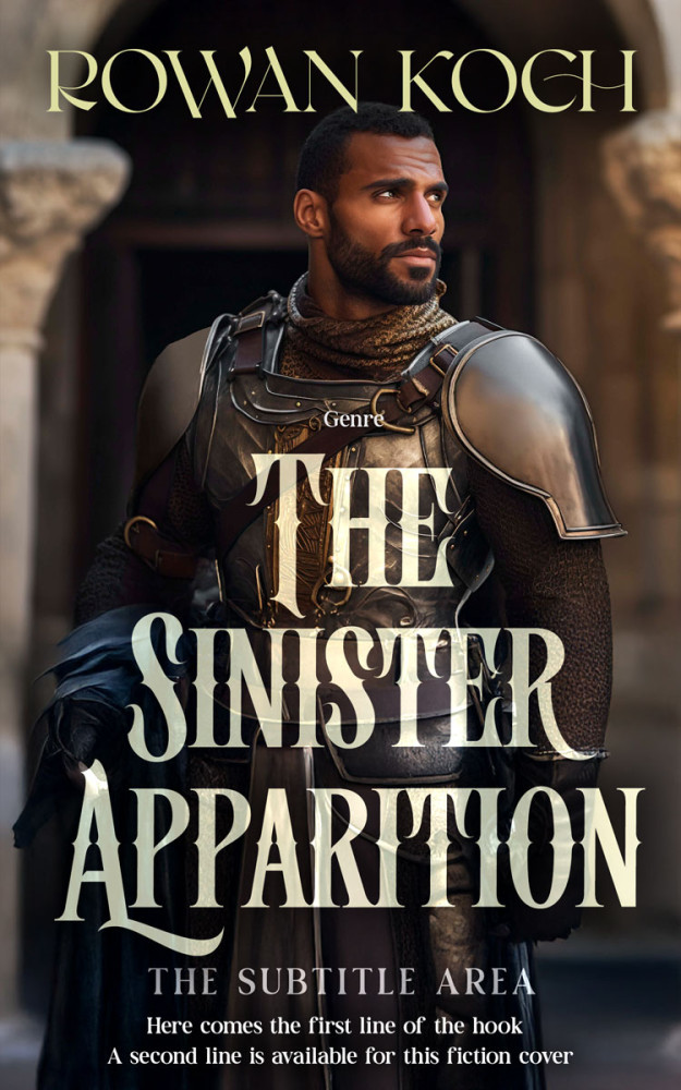 Front view of Coral Reef #16655 - Premade Fantasy Book Cover