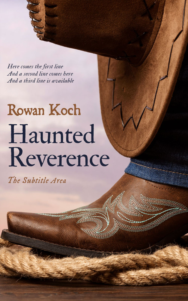 Front view of Wafer #16685 - Premade Historical Book Cover