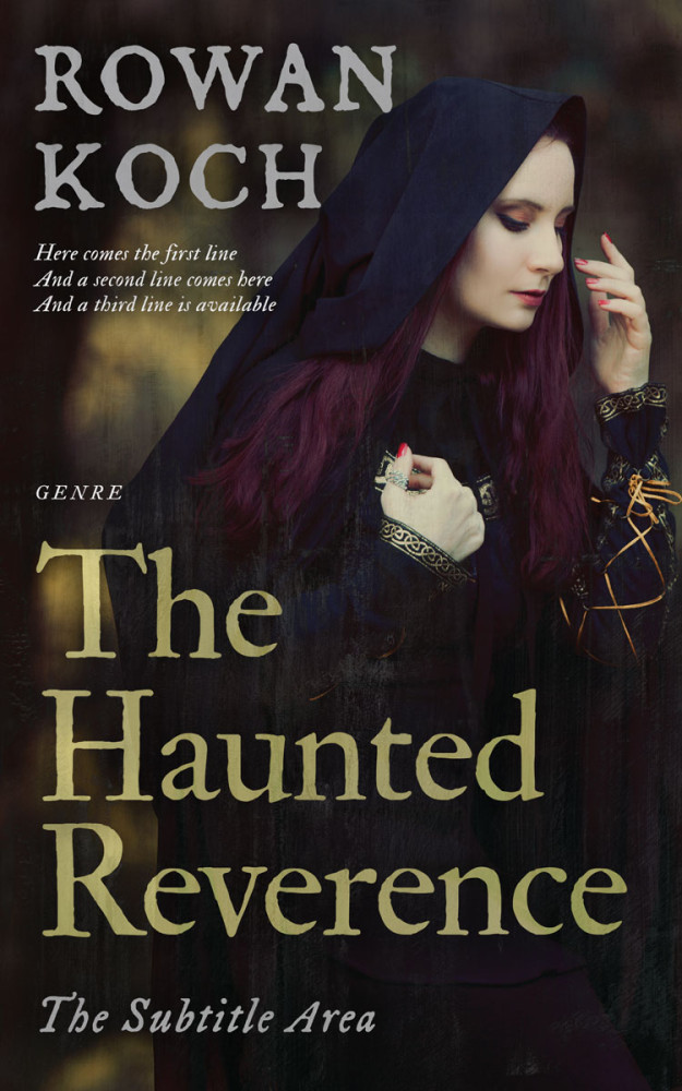 Front view of Cod Gray #16691 - Premade Historical Book Cover