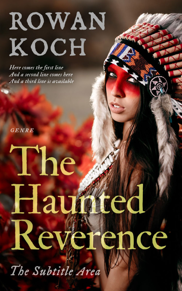 Front view of Coffee Bean #16698 - Premade Mystery & Thriller & Suspense Book Cover