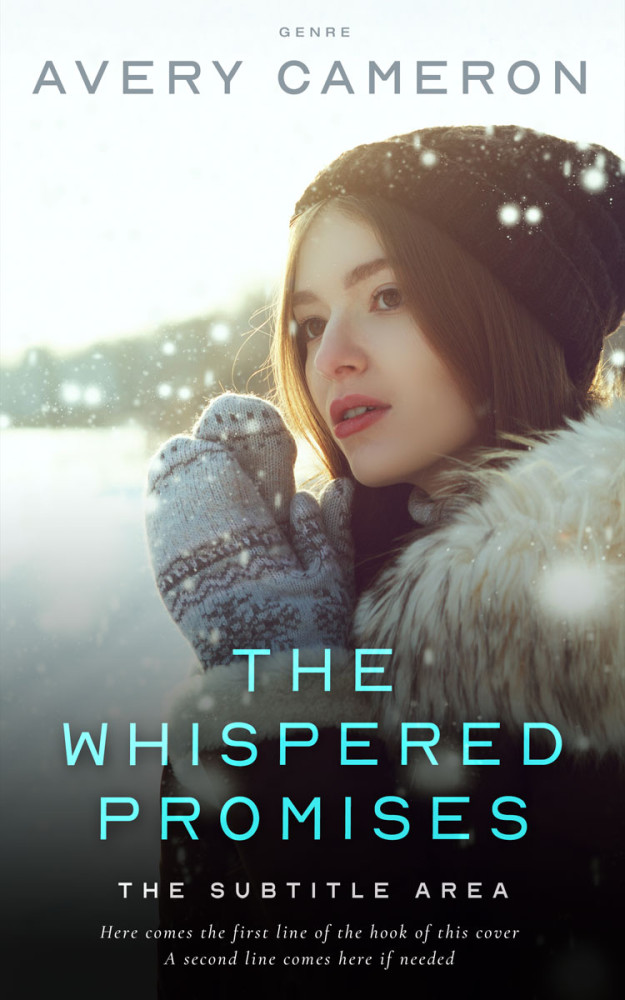 Front view of Dune #16819 - Premade Romance Book Cover