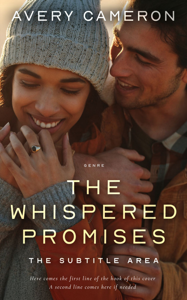 Front view of Saddle #16826 - Premade Romance Book Cover