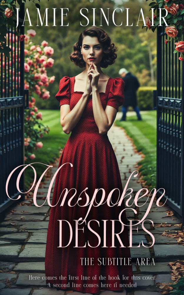 Front view of Heavy Metal #16849 - Premade Romance Book Cover