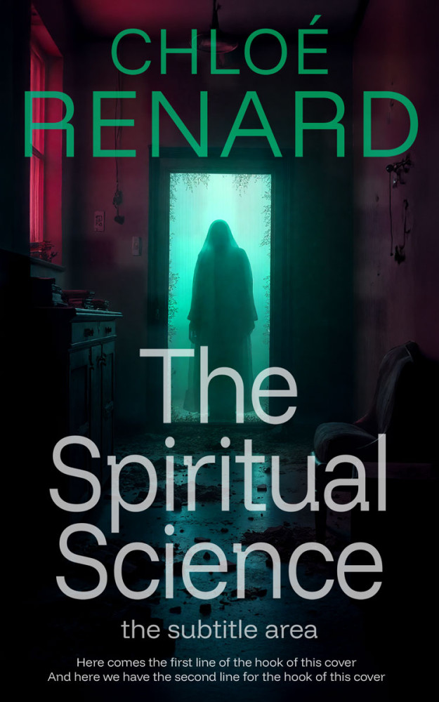 Front view of Black #16961 - Premade Mystery & Thriller & Suspense Book Cover