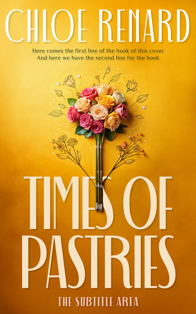 Front view of Meteor #16975 - Premade Romance Book Cover