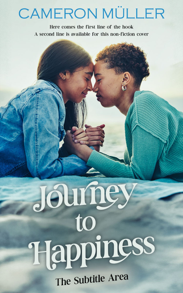 Front view of Powder Ash #16988 - Premade Romance Book Cover