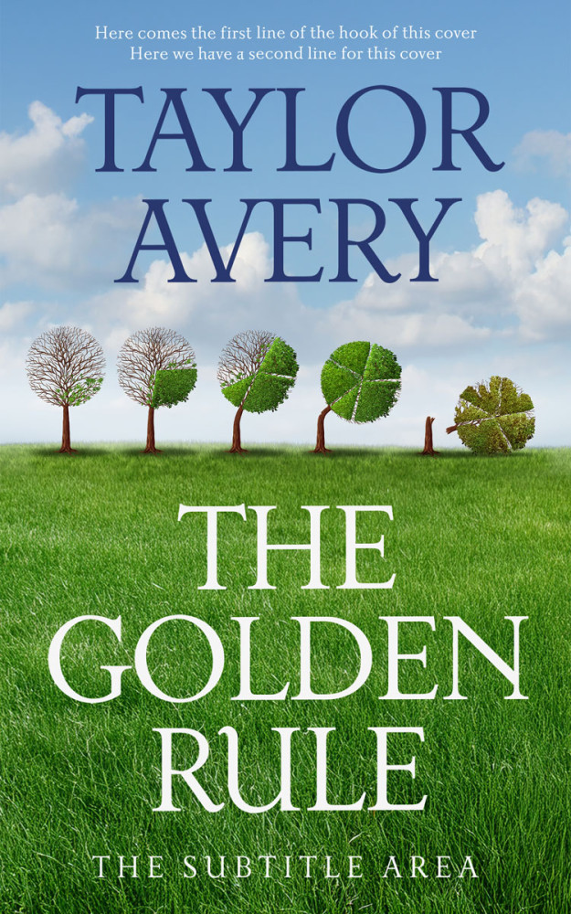 Front view of Fern Frond #17032 - Premade Science & Nature Book Cover