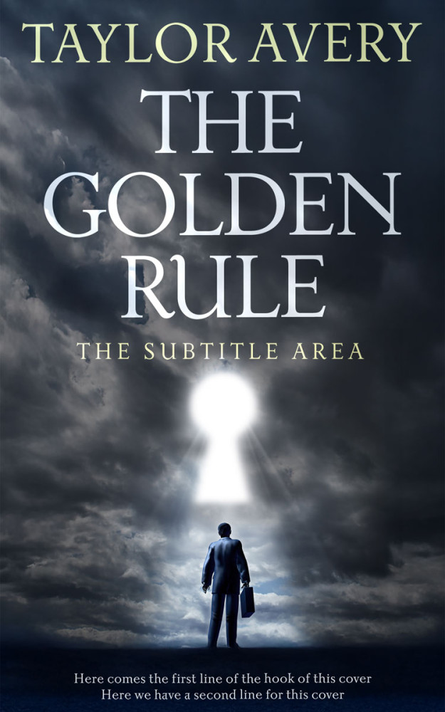 Front view of Outer Space #17034 - Premade Mystery & Thriller & Suspense Book Cover