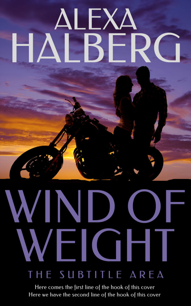 Front view of Cinder #17052 - Premade Romance Book Cover