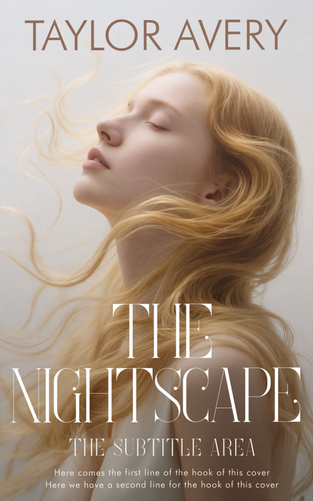 Front view of Shadow #17077 - Premade Fantasy Book Cover