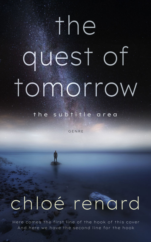 Front view of Steel Gray #17116 - Premade Mystery & Thriller & Suspense Book Cover