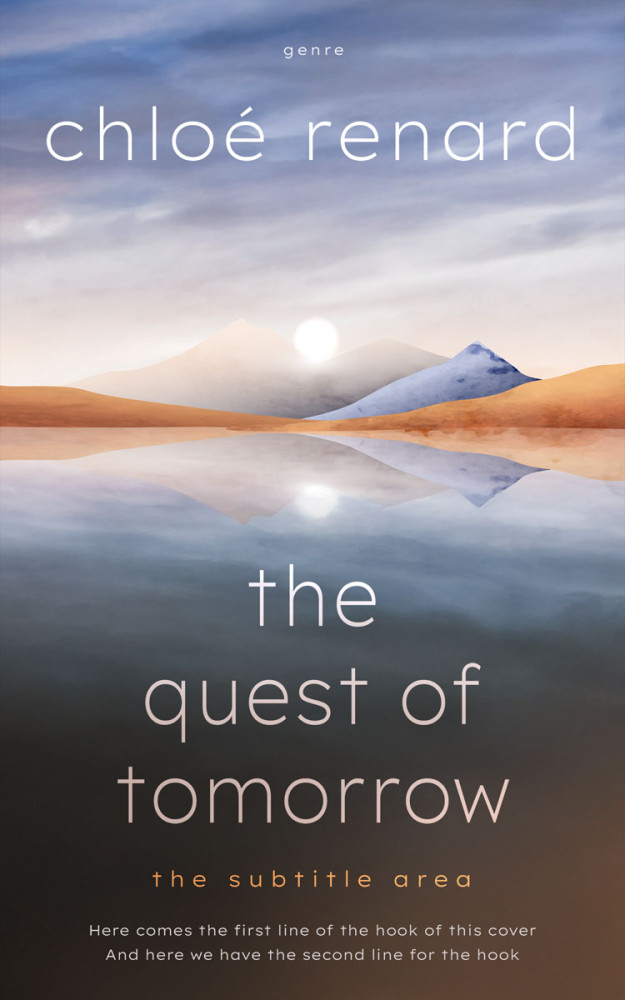 Front view of Abbey #17119 - Premade Nature Book Cover