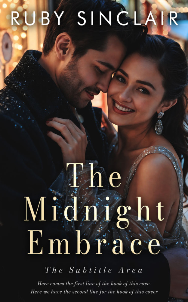 Front view of Cod Gray #17131 - Premade Romance Book Cover