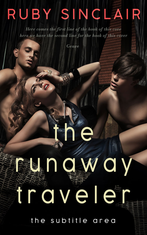 Front view of Cod Gray #17158 - Premade Erotica Book Cover