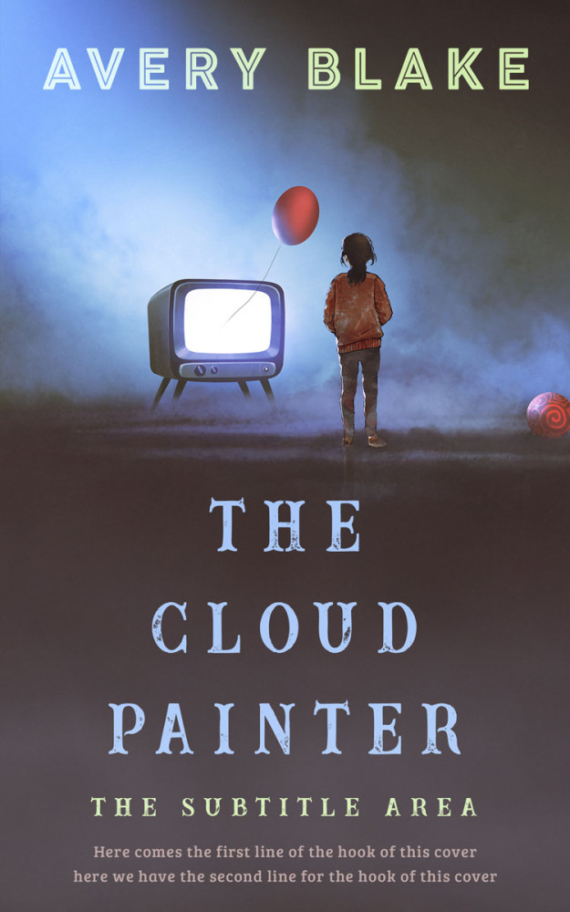 Front view of Emperor #17172 - Premade Fantasy Book Cover