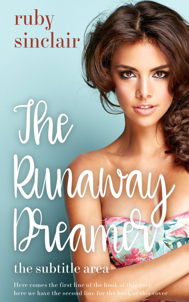 Front view of Foggy Gray #17199 - Premade Literary Fiction Book Cover