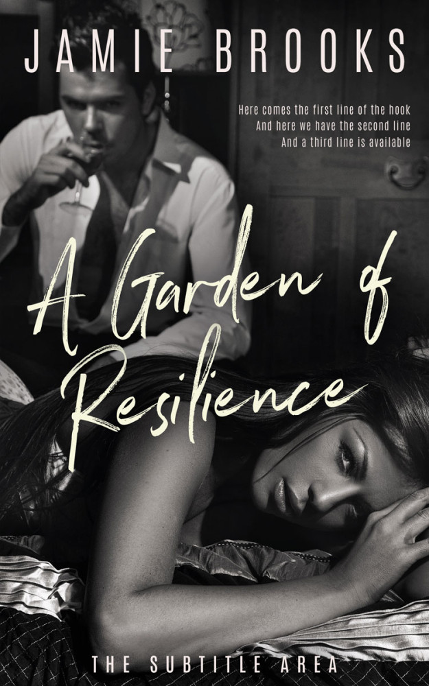 Front view of Mine Shaft #17251 - Premade Romance Book Cover