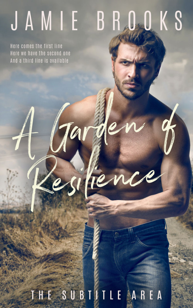 Front view of Natural Gray #17252 - Premade Western Book Cover