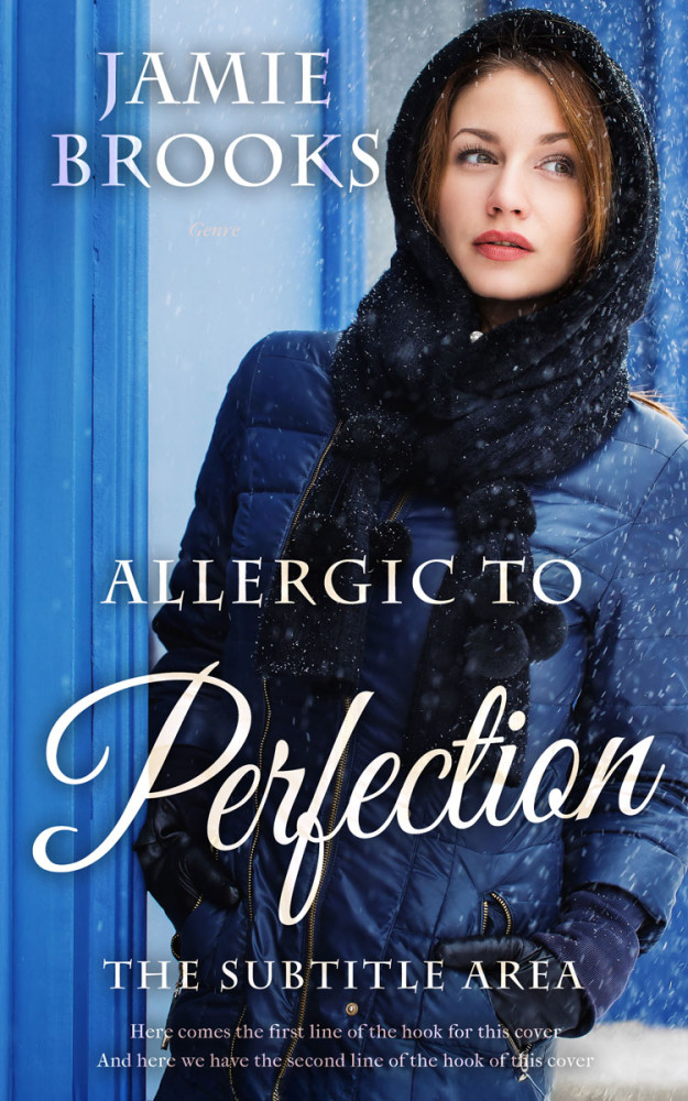 Front view of Ghost #17277 - Premade Romance Book Cover