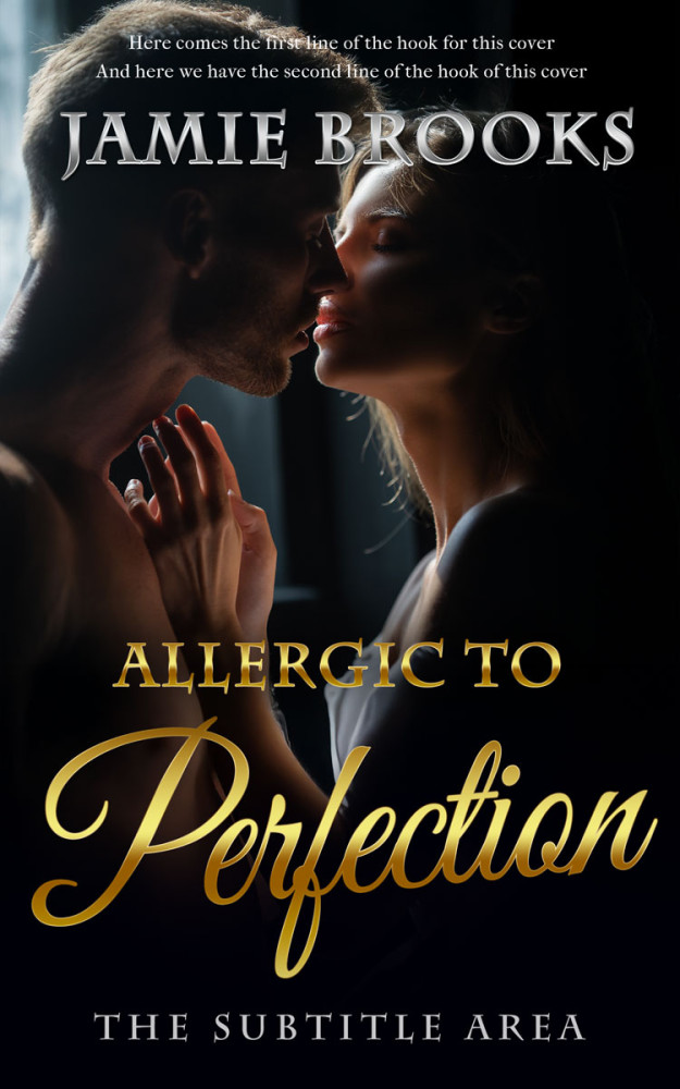 Front view of Cod Gray #17283 - Premade Erotica Book Cover