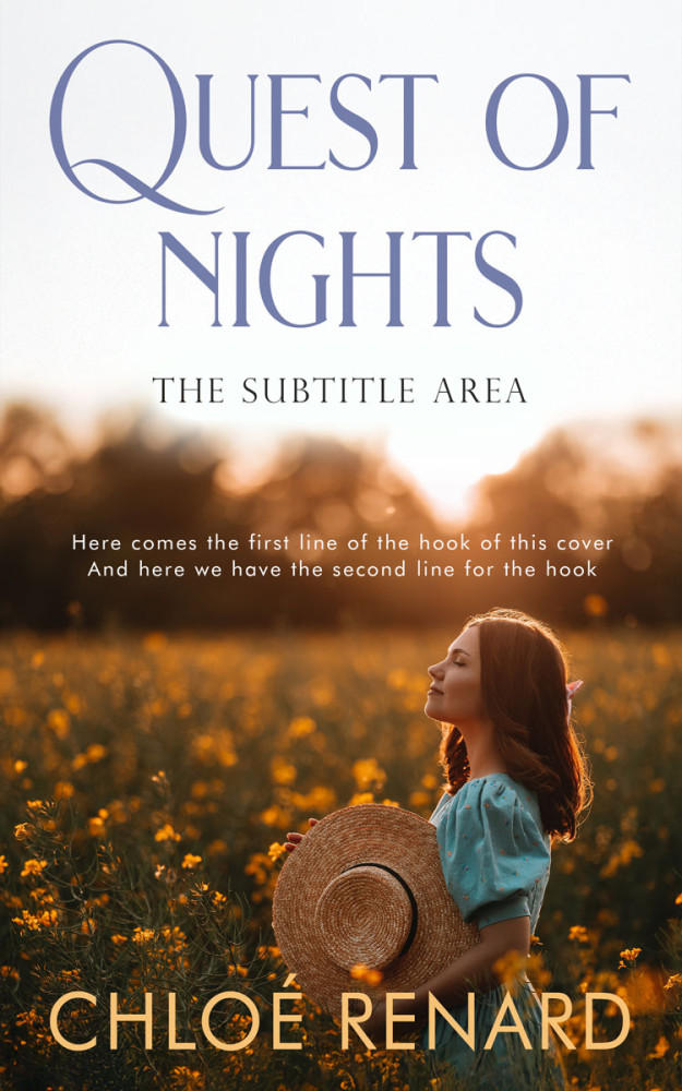 Front view of Pickled Bean #17341 - Premade Romance Book Cover