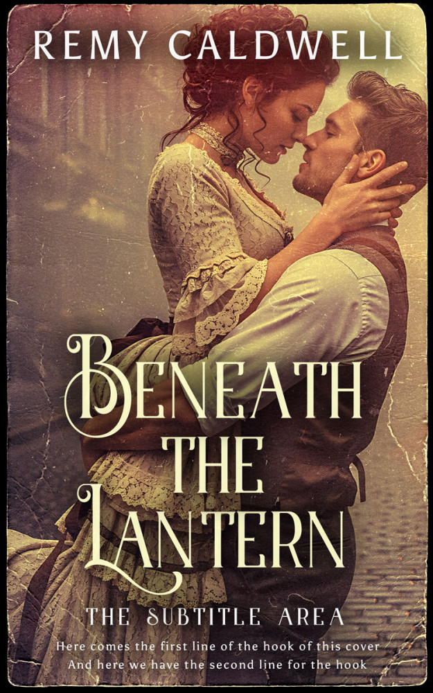 Front view of Roman Coffee #17361 - Premade Romance Book Cover