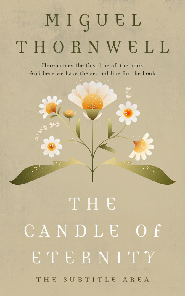 Front view of Rodeo Dust #17491 - Premade Nature Book Cover