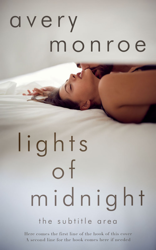 Front view of Cloud #17560 - Premade Erotica Book Cover