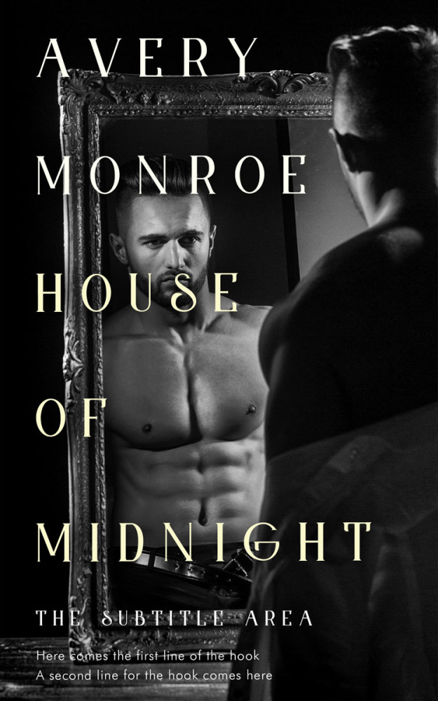 Front view of Cod Gray #17578 - Premade Erotica Book Cover | BookCoverZone*