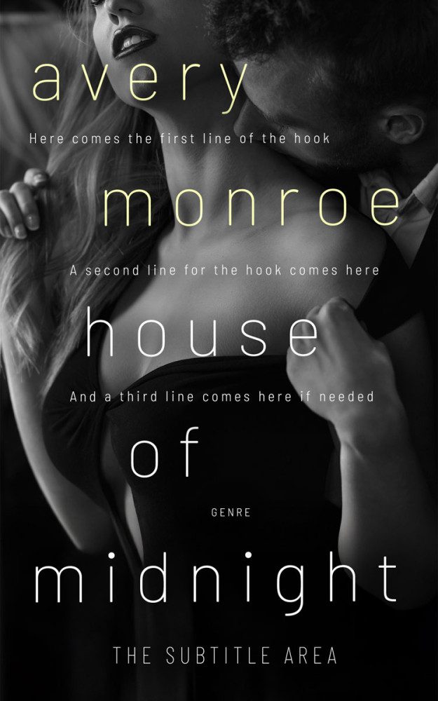 Front view of Cod Gray #17588 - Premade Erotica Book Cover | BookCoverZone*