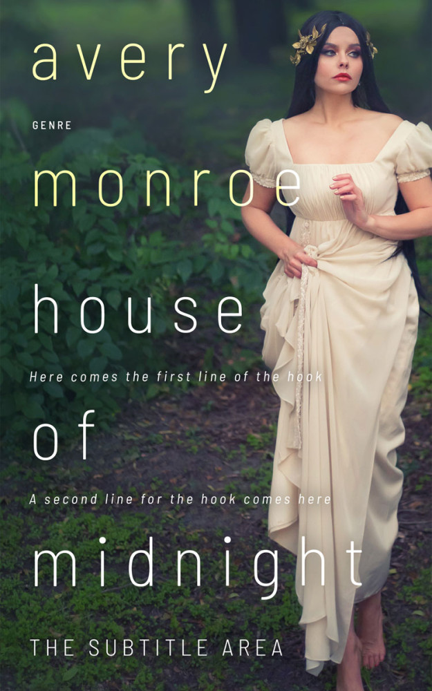 Front view of Outer Space #17602 - Premade Fantasy Book Cover | BookCoverZone*