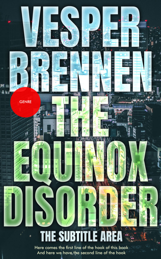 Front view of Moon Mist #20047 - Premade Mystery & Thriller & Suspense Book Cover