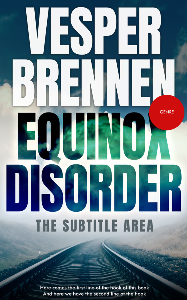 Front view of Ebb #20055 - Premade Mystery & Thriller & Suspense Book Cover