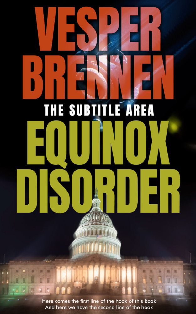 Front view of Cod Gray #20056 - Premade Mystery & Thriller & Suspense Book Cover