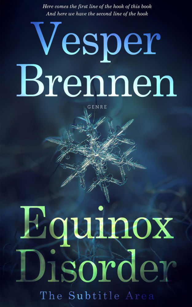 Front view of Big Stone #20066 - Premade Abstract Book Cover