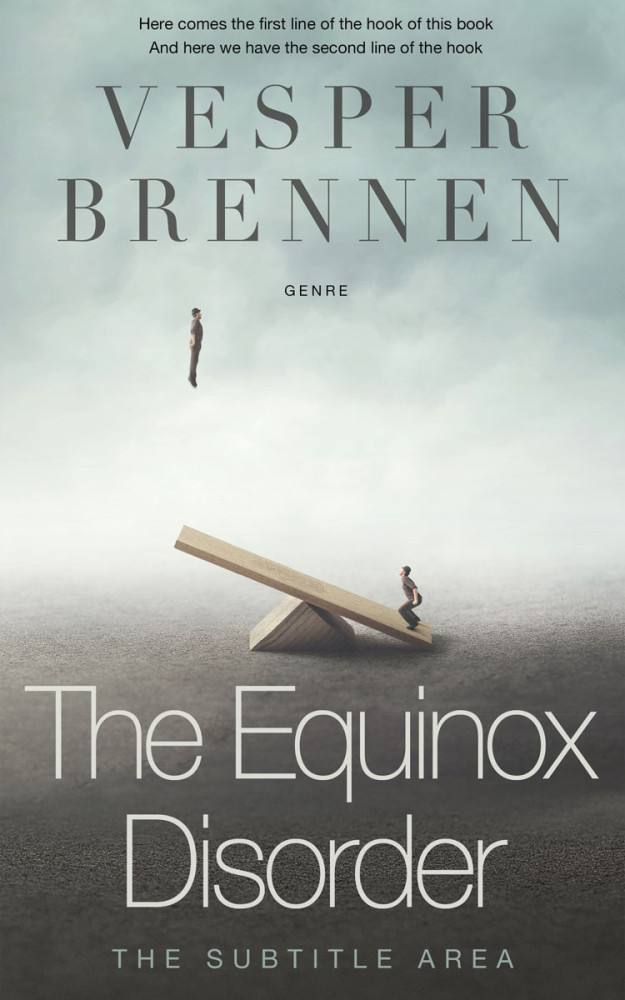 Front view of Powder Ash #20071 - Premade Self-Improvement & Self-Help Book Cover