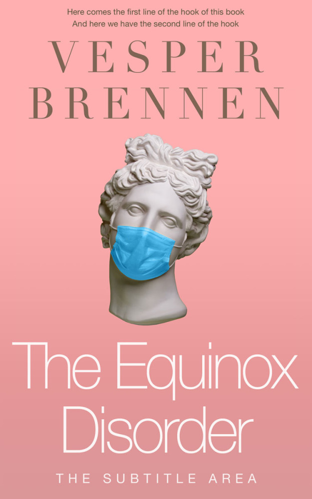 Front view of Sea Pink #20078 - Premade Politics & Law & Society Book Cover