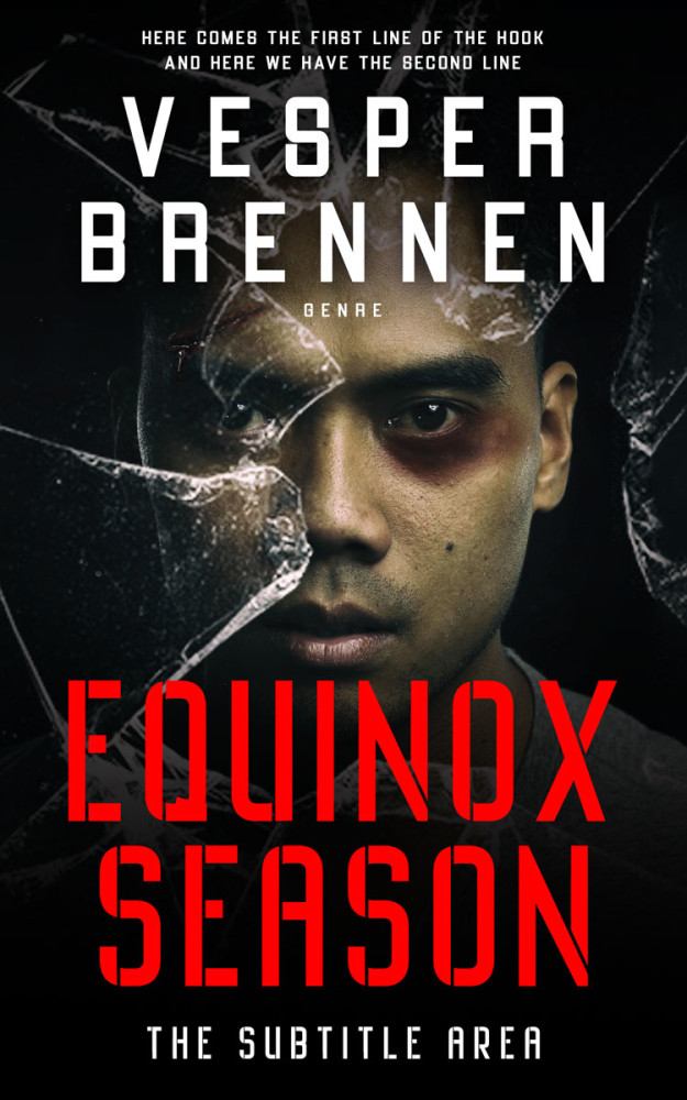 Front view of Valencia #20199 - Premade Mystery & Thriller & Suspense Book Cover