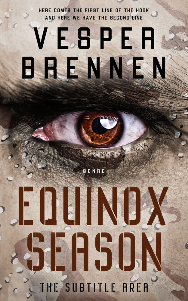 Front view of Thatch #20213 - Premade Apocalyptica Book Cover