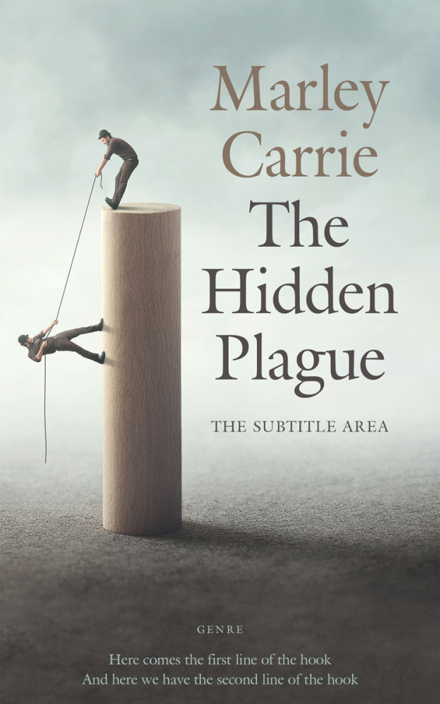 Front view of Tasman #20311 - Premade Business Book Cover