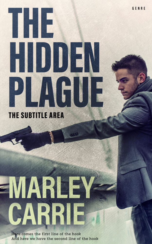 Front view of Ebony Clay #20376 - Premade Mystery & Thriller & Suspense Book Cover