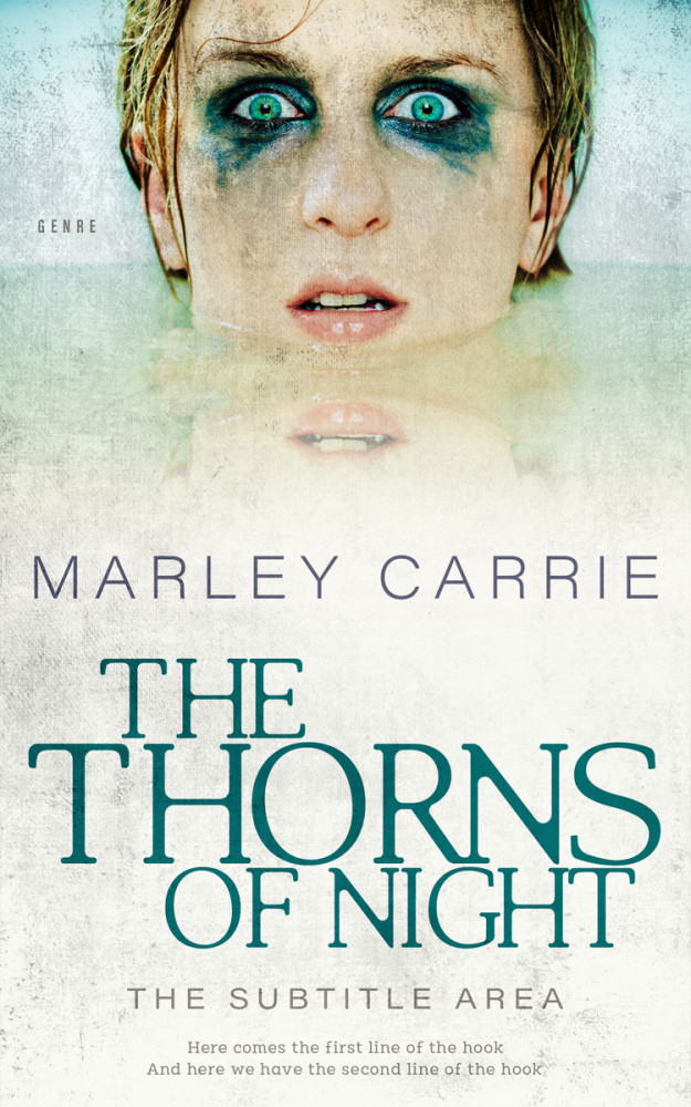 Front view of Moon Mist #20398 - Premade Horror Book Cover