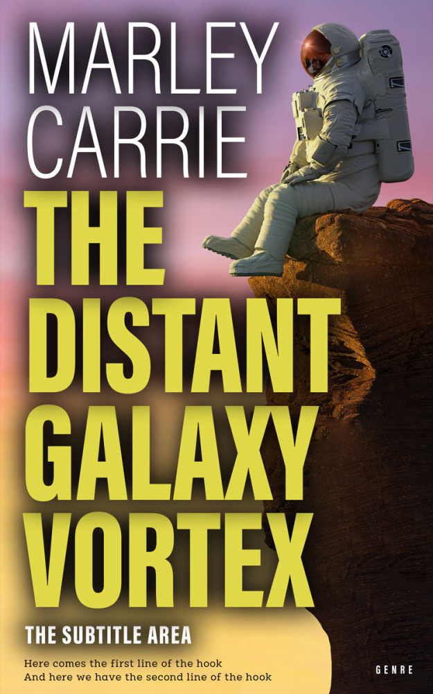 Front view of Chenin #20409 - Premade Science Fiction Book Cover