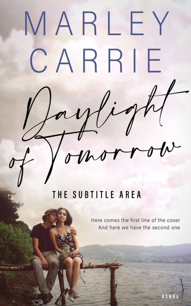 Front view of Ebb #20439 - Premade Romance Book Cover